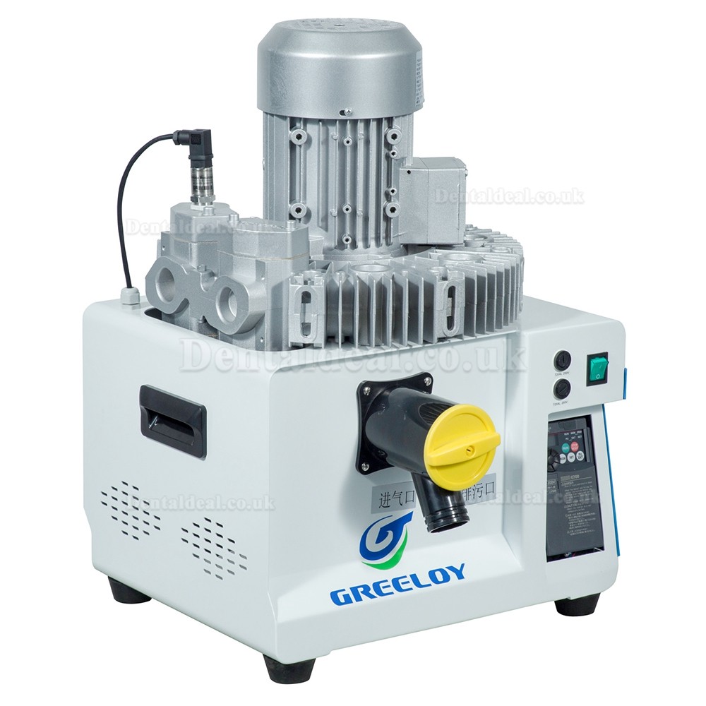 Greeloy GS-03F 1500L/min Mobile Dental Suction Machine Porable Dental Vacuum Pump (Frequency Conversion Motor)